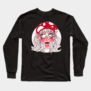 Mushroom Head Long Sleeve T-Shirt